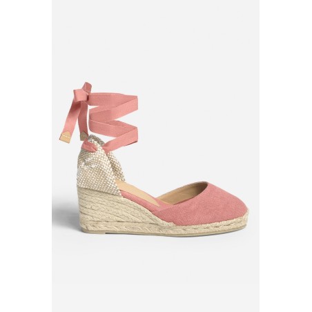 Limited Edition Carina Canvas Wedge Espadrilles | Rosa Fresh Release