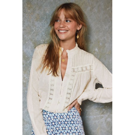 Limited Edition Carrie Blouse | Cream Just Launched