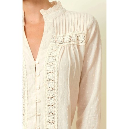 Limited Edition Carrie Blouse | Cream Just Launched