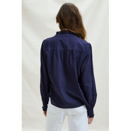 Limited Edition Carrie Blouse | Navy In Stock