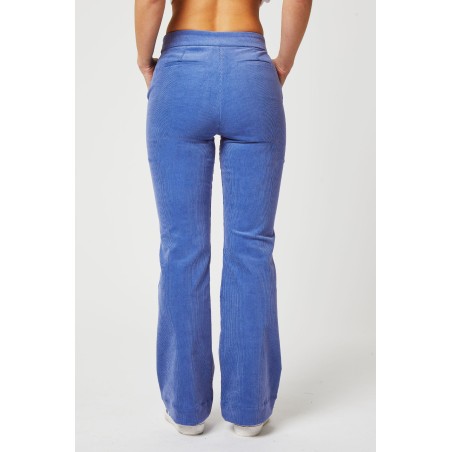 Limited Edition Charlie Stretch Corduroy Trousers | Cornflower Blue Immediate Availability