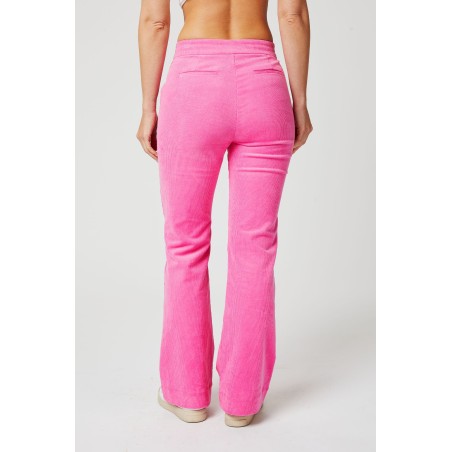 Limited Edition Charlie Stretch Corduroy Trousers | Pink Just Launched