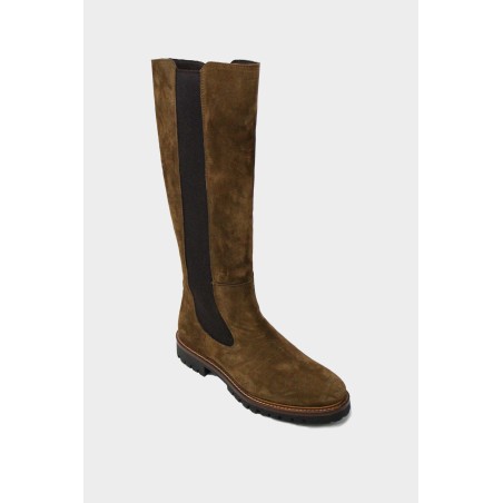 Limited Edition Chunky Sole Knee-High Boots | Brown New Release