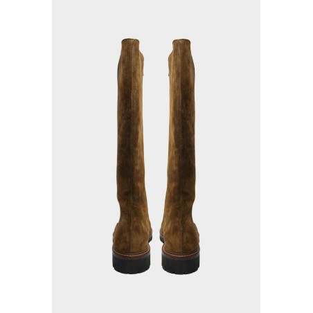 Limited Edition Chunky Sole Knee-High Boots | Brown New Release