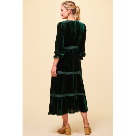 Limited Edition Clara Dress | Emerald On Hand Now