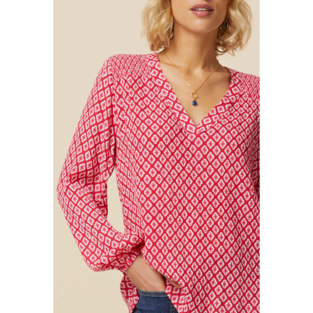 Limited Edition Clea Blouse | Cerise Pink Just In