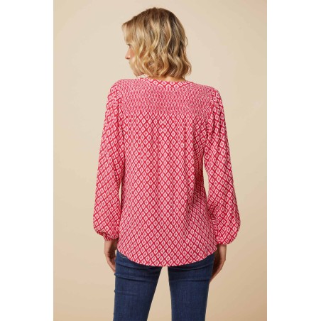 Limited Edition Clea Blouse | Cerise Pink Just In