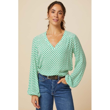 Limited Edition Clea Blouse | Green New Release