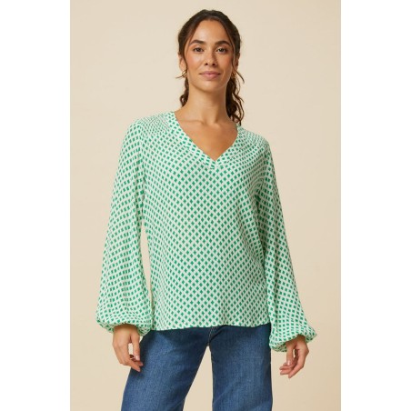 Limited Edition Clea Blouse | Green New Release