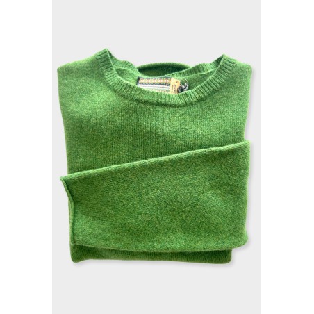 Limited Edition Merino Wool Corry T-Shirt Sweater | Green New Stock