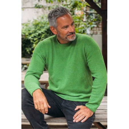 Limited Edition Merino Wool Corry T-Shirt Sweater | Green New Stock