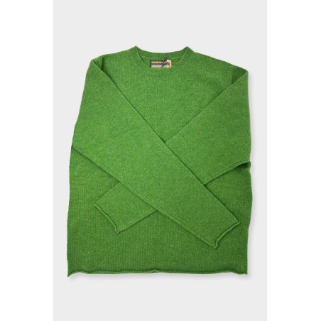 Limited Edition Merino Wool Corry T-Shirt Sweater | Green New Stock