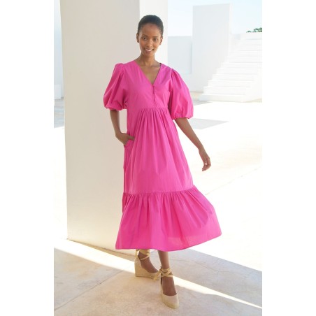 Limited Edition Delta Dress | Bright Pink New Release