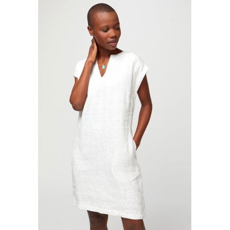 Limited Edition Dori Linen Dress | White New Collection