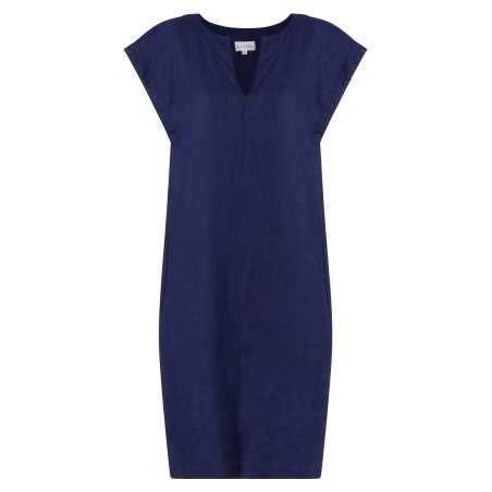 Limited Edition Dori Linen Dress | Navy Just In