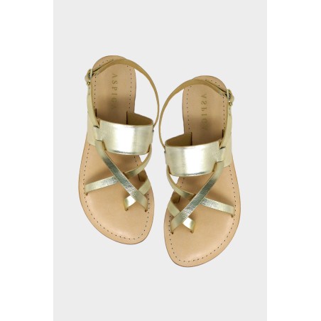 Limited Edition Ezra Sandals | Gold Immediate Availability