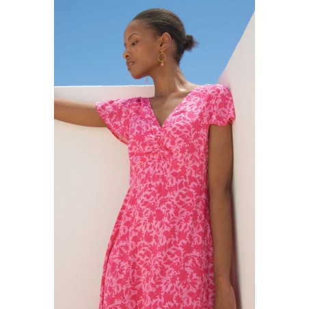 Limited Edition Felicity EcoVero™ Dress | Pink/Pink New Collection