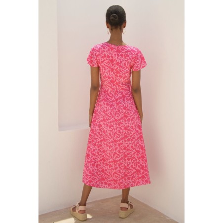 Limited Edition Felicity EcoVero™ Dress | Pink/Pink New Collection