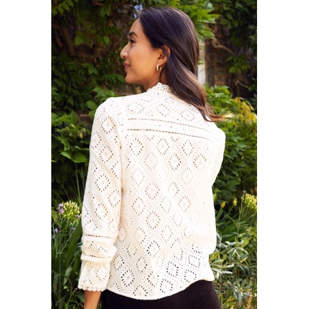 Limited Edition Flo Blouse | Ivory Limited Stock