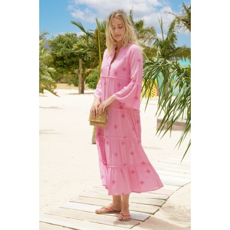 Limited Edition Florence Kaftan | Pink In Stock