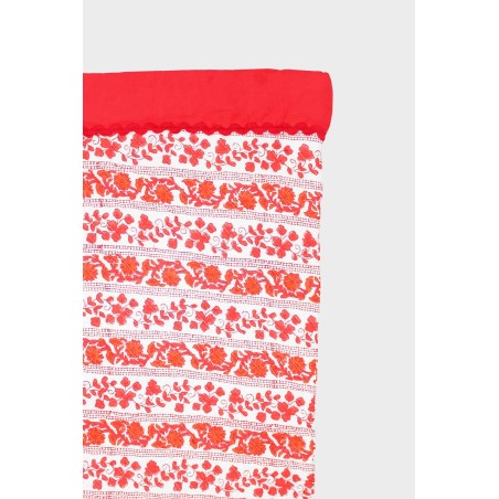 Limited Edition Christmas Stocking | Linear Botanical Red/Cream Just Launched