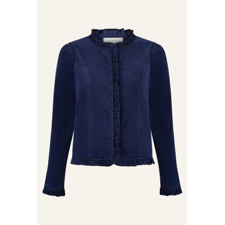 Limited Edition Frances Corduroy Jacket | Navy Just Launched