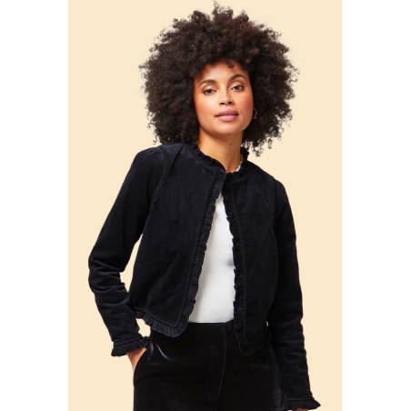 Limited Edition Frances Corduroy Jacket | Black