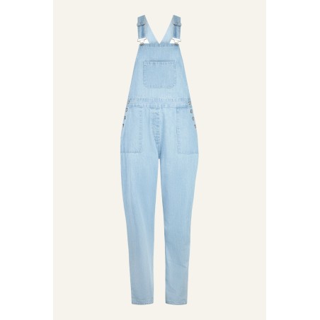 Limited Edition Gayle Dungarees | Light Denim Wash