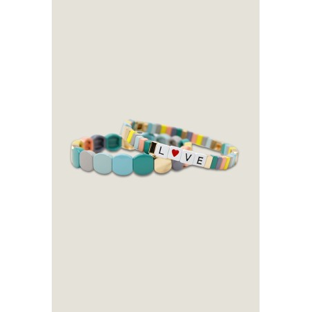 Limited Edition Duo Love Bracelet | Pastel Blue Just In