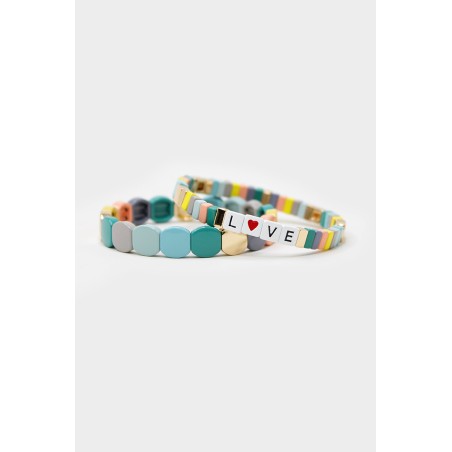 Limited Edition Duo Love Bracelet | Pastel Blue Just In