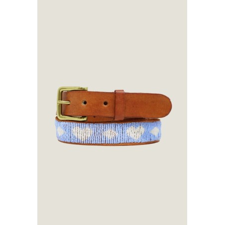 Limited Edition Heart Belt | Blue In Stock