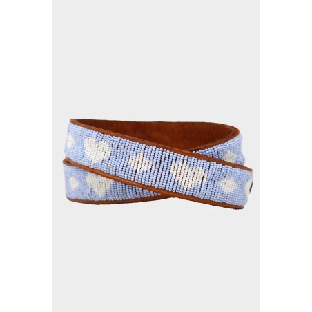 Limited Edition Heart Belt | Blue In Stock