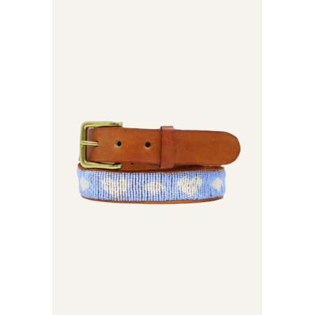 Limited Edition Heart Belt | Blue In Stock