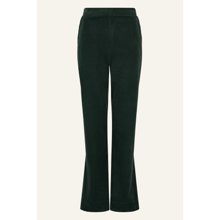 Limited Edition Juliette Stretch Corduroy Trouser | Bottle Green