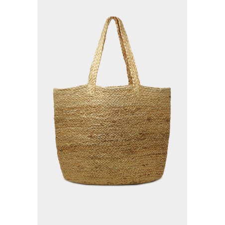 Limited Edition Jute Pom Pom Tote | Taupe/Cream Hot New Item