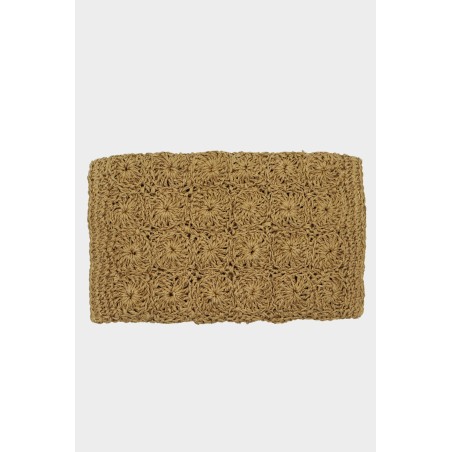 Limited Edition Raffia Clutch | Natural Immediate Availability