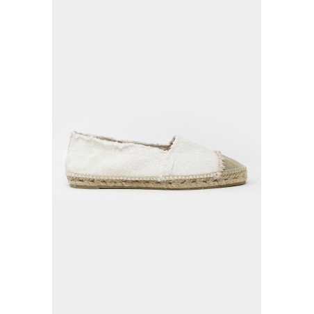 Limited Edition Kampala Canvas Espadrilles | White In Stock