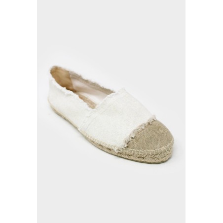 Limited Edition Kampala Canvas Espadrilles | White In Stock