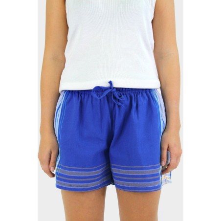 Limited Edition Kikoy Short Shorts | Cobalt Blue/Blue Fresh Release