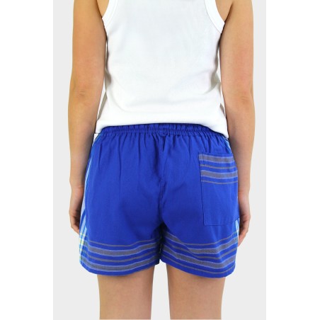 Limited Edition Kikoy Short Shorts | Cobalt Blue/Blue Fresh Release