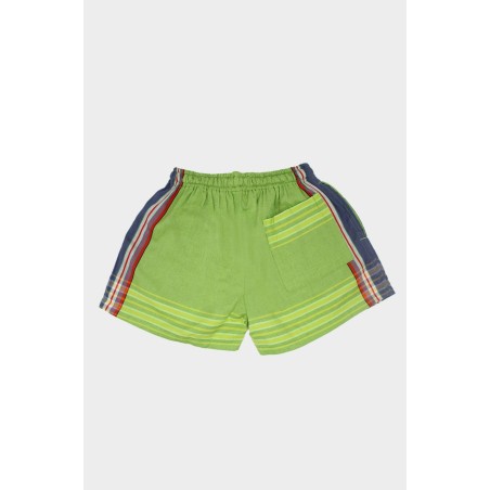 Limited Edition Kikoy Short Shorts | Green Immediate Availability