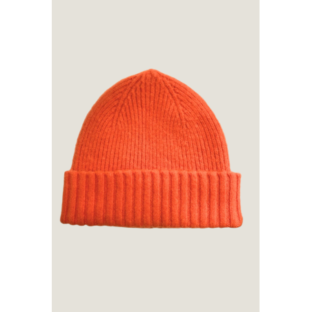 Limited Edition Lambswool Beanie | Orange New Release