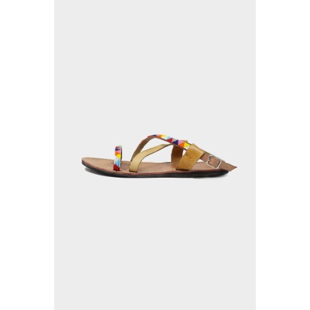 Limited Edition Lara Leather Sandals | Multi Latest Edition