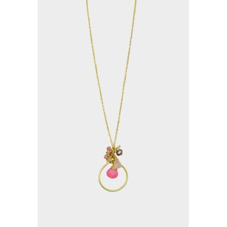 Limited Edition Willow Necklace | Pink Gemstones New Stock