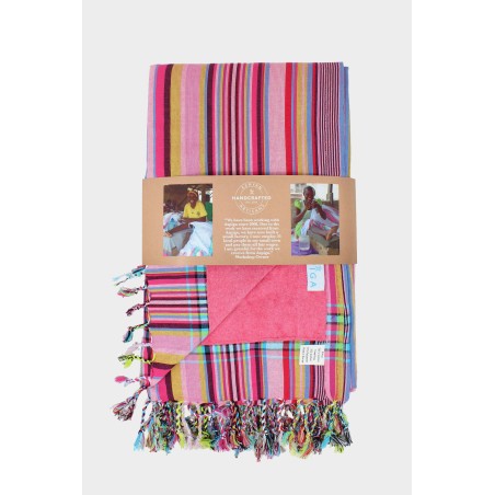 Limited Edition Kikoy Towel | Lenha Pink Limited Stock