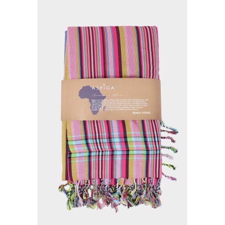 Limited Edition Kikoy Towel | Lenha Pink Limited Stock