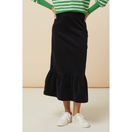 Limited Edition Lori Stretch Corduroy Skirt | Black New Release