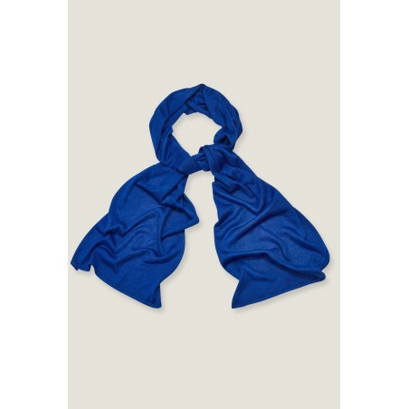 Limited Edition Lurex Scarf | Cobalt/Cobalt New Stock