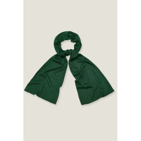 Limited Edition Lurex Scarf | Green/Green Just In