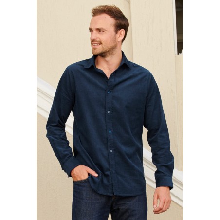 Limited Edition Men's Cord Shirt | Navy Just Launched